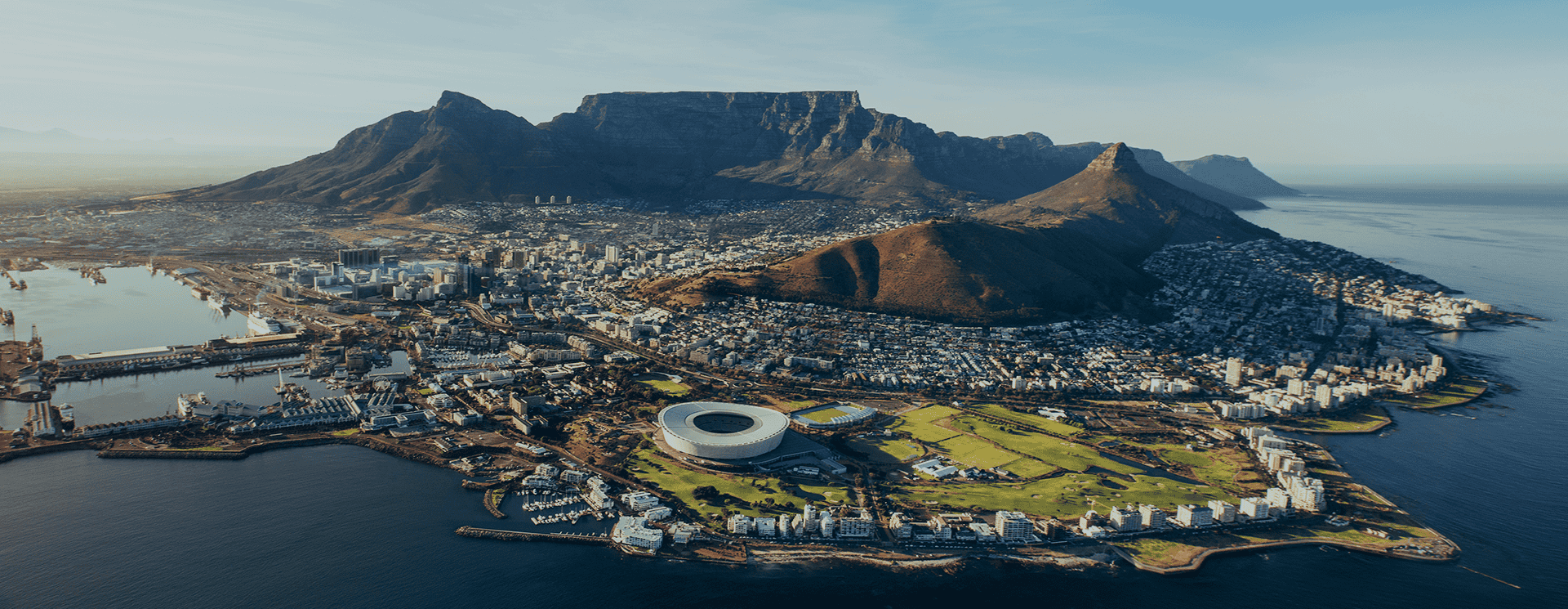 Cape Town drone image