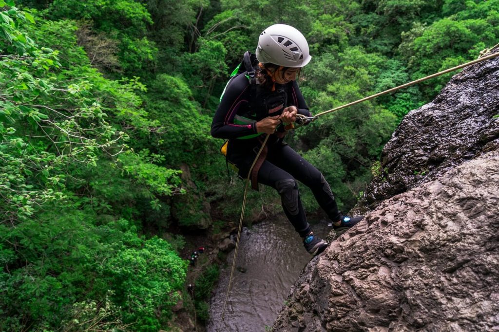 Abseiling